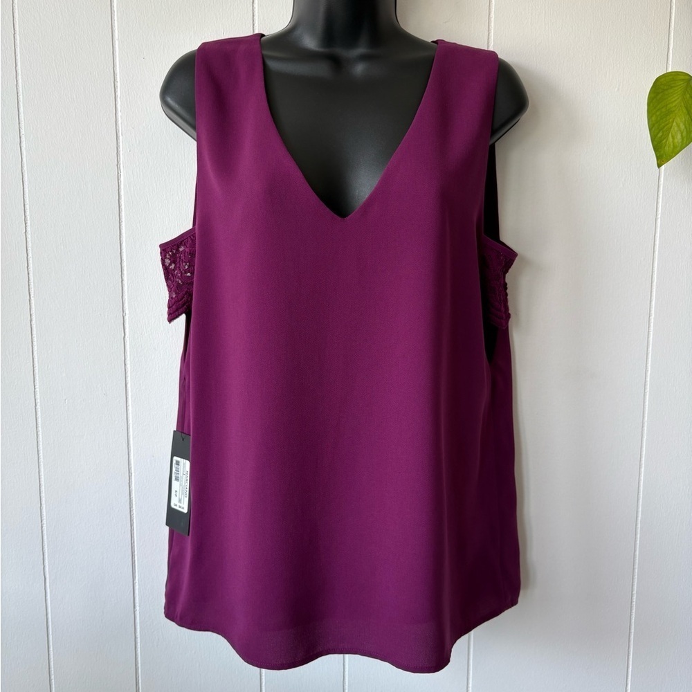 Marciano Lace Cutout Sleeveless Top | Size Small